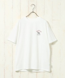 dogイラストプリントTシャツ