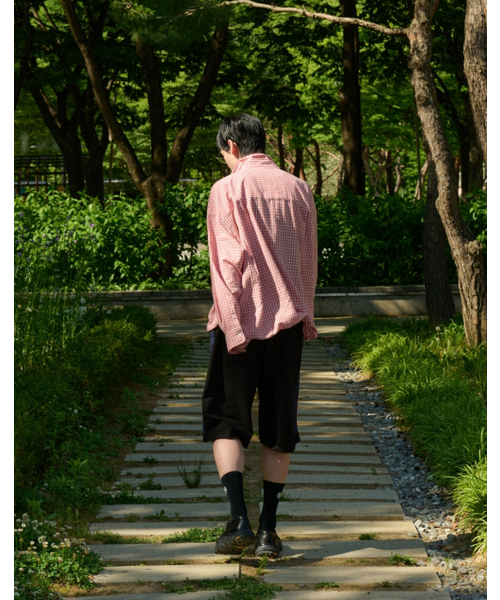 ORDINARY PEOPLE（オーディナリーピープル）の「RE : Shape Memory Wire Shirt [RED]（シャツ/ブラウス・メンズ・その他・FREE）」の5枚目の写真