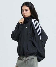 adidas（アディダス）の「スリーストライプス ジップ トラックトップ トラックジャケット（ジャージ） / アディダスオリジナルス adidas Originals（ナイロンジャケット）」