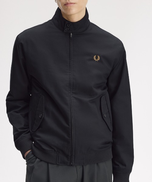 FRED PERRY(フレッドペリー)の「【ZOZO限定!!】Classic Harrington Jacket/クラシックハリントンジャケット(ブルゾン・メンズ・ブルー/ブラック・L/M/S)」の8枚目の写真