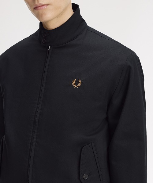 FRED PERRY(フレッドペリー)の「【ZOZO限定!!】Classic Harrington Jacket/クラシックハリントンジャケット(ブルゾン・メンズ・ブルー/ブラック・L/M/S)」の11枚目の写真