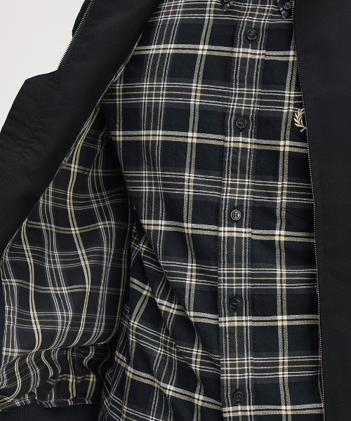 FRED PERRY(フレッドペリー)の「【ZOZO限定!!】Classic Harrington Jacket/クラシックハリントンジャケット(ブルゾン・メンズ・ブルー/ブラック・L/M/S)」の13枚目の写真