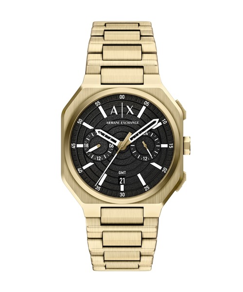 ARMANI EXCHANGE(アルマーニエクスチェンジ)の「アルマーニ・エクスチェンジ 腕時計 メンズ アナログ ステンレス AX1476(アナログ腕時計・メンズ・ゴールド・FREE)」の1枚目の写真