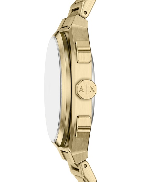 ARMANI EXCHANGE(アルマーニエクスチェンジ)の「アルマーニ・エクスチェンジ 腕時計 メンズ アナログ ステンレス AX1476(アナログ腕時計・メンズ・ゴールド・FREE)」の4枚目の写真