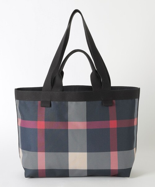 CB CRESTBRIDGE(シービークレストブリッジ)の「クレストブリッジチェックトート(ショルダーバッグ・レディース・ブルー系その他7/ライトベージュ・FREE)」の9枚目の写真