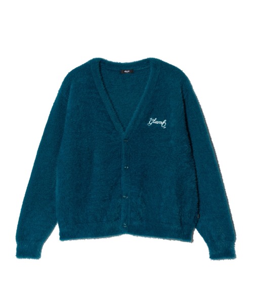 glamb(グラム)の「Staple Shaggy Cardigan / ステープルシャギーカーディガン(カーディガン/ボレロ・メンズ・ブラック/ブルー/イエロー・M/L)」の4枚目の写真