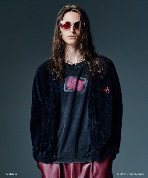 glamb(グラム)の「Staple Shaggy Cardigan / ステープルシャギーカーディガン(カーディガン/ボレロ・メンズ・ブラック/ブルー/イエロー・M/L)」の8枚目の写真