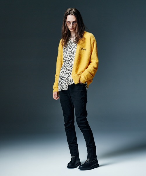 glamb(グラム)の「Staple Shaggy Cardigan / ステープルシャギーカーディガン(カーディガン/ボレロ・メンズ・ブラック/ブルー/イエロー・M/L)」の11枚目の写真