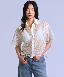 Levi's/リーバイス BLUETAB(TM) クロップド レースシャツ