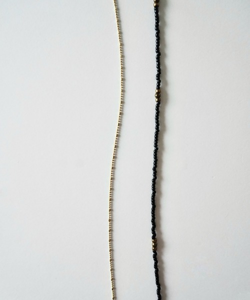 Lynn.（リン）の「tiny beads & chain necklaces（ネックレス・レディース・シルバー/ゴールド・FREE）」の7枚目の写真