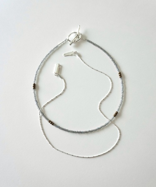 Lynn.（リン）の「tiny beads & chain necklaces（ネックレス・レディース・シルバー/ゴールド・FREE）」の10枚目の写真