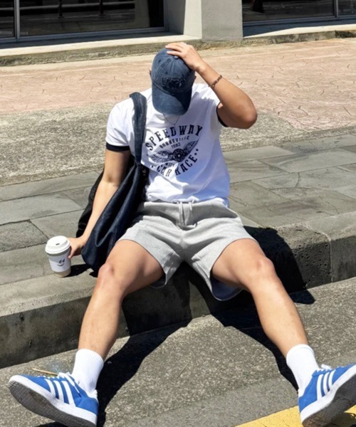 NOWLE（ノウル）の「【NOWLE】ヴィンテージライク リンガーT 半袖Tシャツ / スマートサイジング プリント トップス（Tシャツ/カットソー・メンズ・グレー/レッド/ブラック・LARGE/X-LARGE/MEDIUM）」の6枚目の写真