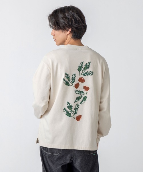 L.L.Bean(エルエルビーン)の「【JAPAN EDITION】ユニオン・リース・ロングスリーブ・ティ(Tシャツ/カットソー・メンズ・アイボリー・LARGE/MEDIUM/SMALL)」の3枚目の写真