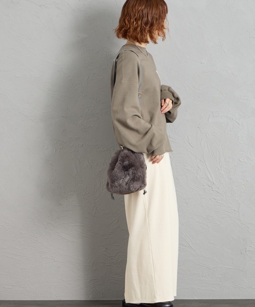 CACHELLIE（カシェリエ）の「[CACHELLIE/カシェリエ] メッシュデザイン 4WAY トートバッグ（トートバッグ・レディース・ブラック/ベージュ/グレー・ONE SIZE）」の5枚目の写真