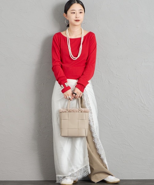 CACHELLIE（カシェリエ）の「[CACHELLIE/カシェリエ] メッシュデザイン 4WAY トートバッグ（トートバッグ・レディース・ブラック/ベージュ/グレー・ONE SIZE）」の9枚目の写真