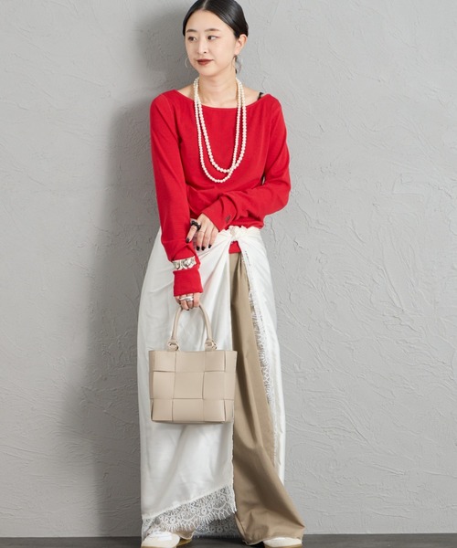CACHELLIE（カシェリエ）の「[CACHELLIE/カシェリエ] メッシュデザイン 4WAY トートバッグ（トートバッグ・レディース・ブラック/ベージュ/グレー・ONE SIZE）」の19枚目の写真