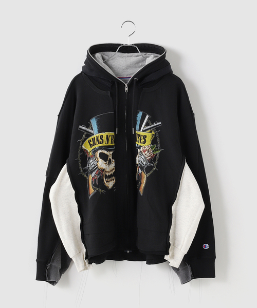 DISCOVERED / ディスカバード Band Tee Sweat Hoodie（パーカー