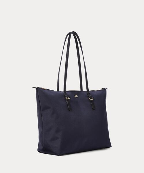 LAUREN RALPH LAUREN(ローレン ラルフ ローレン)の「ナイロン ミディアム Keaton トート(トートバッグ・レディース・ネイビー系1・ONE)」の2枚目の写真