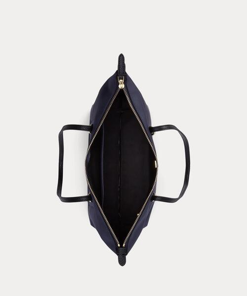 LAUREN RALPH LAUREN(ローレン ラルフ ローレン)の「ナイロン ミディアム Keaton トート(トートバッグ・レディース・ネイビー系1・ONE)」の4枚目の写真