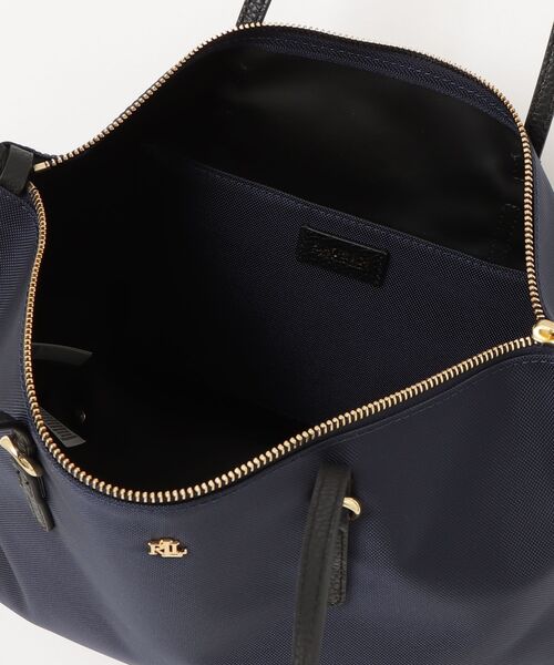 LAUREN RALPH LAUREN(ローレン ラルフ ローレン)の「ナイロン ミディアム Keaton トート(トートバッグ・レディース・ネイビー系1・ONE)」の10枚目の写真