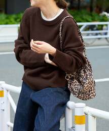 WOOL SIGNATURE クルーネックニット