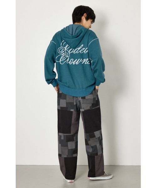RODEO CROWNS WIDE BOWL(ロデオクラウンズワイドボウル)の「リメイクスタイルイージーパンツ(その他パンツ・メンズ・カーキ/カモフラージュ/ブラック・LARGE/MEDIUM)」の8枚目の写真