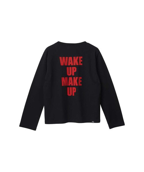 HYSTERIC GLAMOUR(ヒステリックグラマー)の「WAKE UP MAKE UP Tシャツ(Tシャツ/カットソー・レディース・ホワイト/ベージュ/ブラック・FREE)」の6枚目の写真