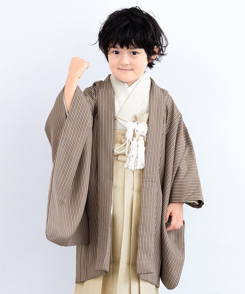 七五三着物セット 5歳 男の子 フルセット（羽織/着物/袴/襦袢/雪駄/帯