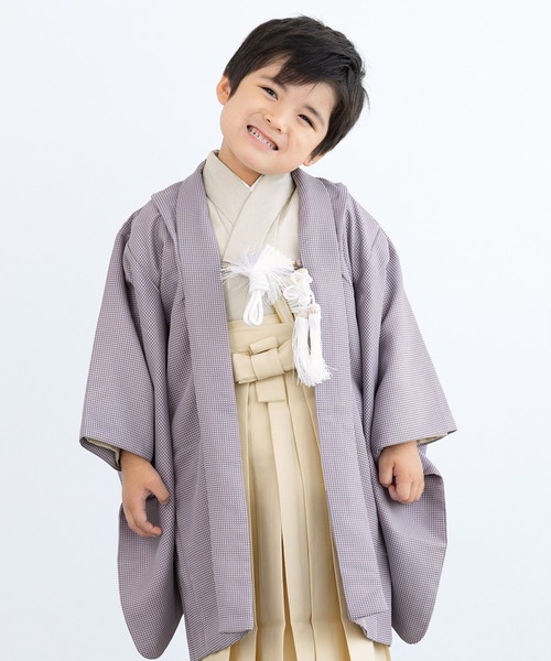 七五三着物セット 5歳 男の子 フルセット（羽織/着物/袴/襦袢/雪駄/帯