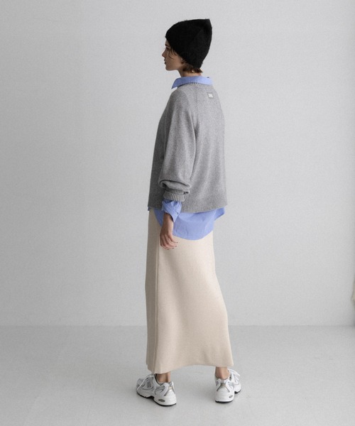 URBAN RESEARCH Sonny Label(アーバンリサーチサニーレーベル)の「バナナスリーブニットプルオーバー(ニット/セーター・レディース・グレー/ネイビー/バーガンディー・FREE)」の10枚目の写真