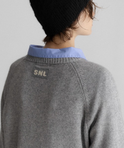 URBAN RESEARCH Sonny Label(アーバンリサーチサニーレーベル)の「バナナスリーブニットプルオーバー(ニット/セーター・レディース・グレー/ネイビー/バーガンディー・FREE)」の5枚目の写真