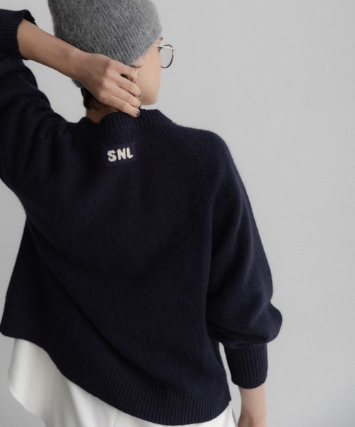 URBAN RESEARCH Sonny Label(アーバンリサーチサニーレーベル)の「バナナスリーブニットプルオーバー(ニット/セーター・レディース・グレー/ネイビー/バーガンディー・FREE)」の11枚目の写真