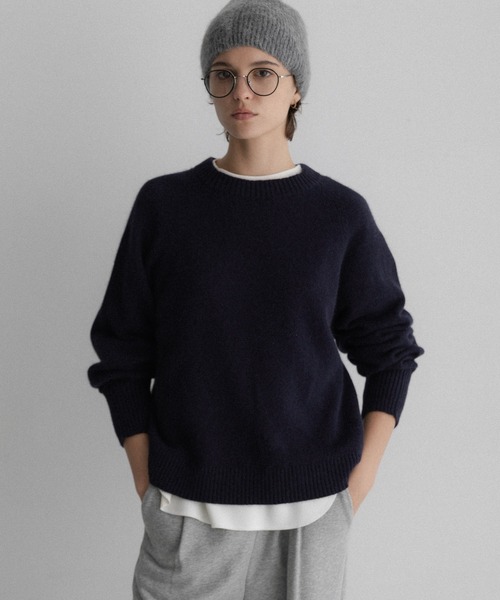 URBAN RESEARCH Sonny Label(アーバンリサーチサニーレーベル)の「バナナスリーブニットプルオーバー(ニット/セーター・レディース・グレー/ネイビー/バーガンディー・FREE)」の12枚目の写真