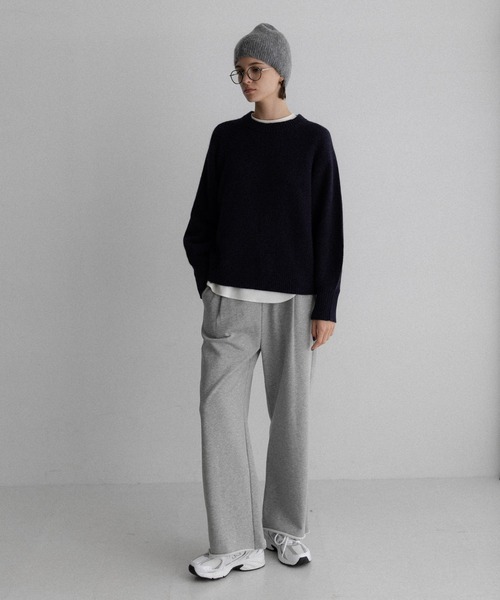URBAN RESEARCH Sonny Label(アーバンリサーチサニーレーベル)の「バナナスリーブニットプルオーバー(ニット/セーター・レディース・グレー/ネイビー/バーガンディー・FREE)」の15枚目の写真