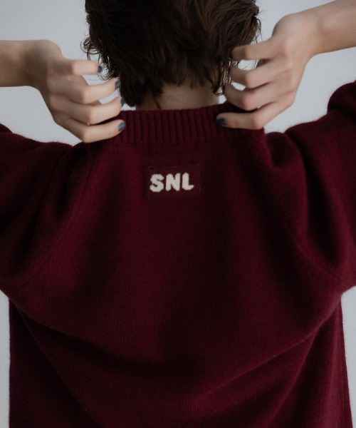 URBAN RESEARCH Sonny Label(アーバンリサーチサニーレーベル)の「バナナスリーブニットプルオーバー(ニット/セーター・レディース・グレー/ネイビー/バーガンディー・FREE)」の20枚目の写真