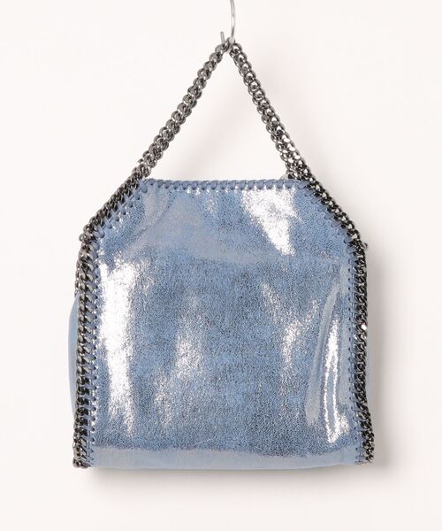 STELLA McCARTNEY（ステラマッカートニー）の「Falabella Mini Tote Bag / ファラベラ ミニ トートバッグ（ショルダーバッグ・レディース・ブルー系その他・ONE SIZE）」の5枚目の写真