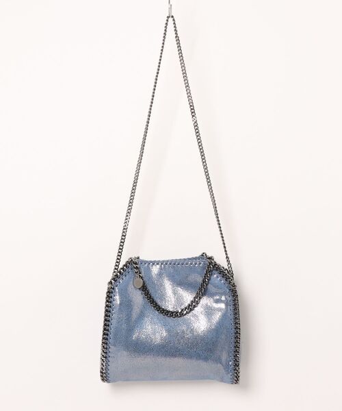 STELLA McCARTNEY（ステラマッカートニー）の「Falabella Mini Tote Bag / ファラベラ ミニ トートバッグ（ショルダーバッグ・レディース・ブルー系その他・ONE SIZE）」の8枚目の写真