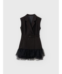 2WAY JACKET MINI DRESS