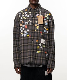 Maison MIHARA YASUHIRO（メゾンミハラヤスヒロ）の「【MIHARAYASUHIRO/ミハラヤスヒロ】PRICE STICKER CHECK SH（シャツ/ブラウス）」