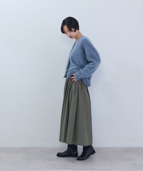 ADIEU TRISTESSE（アデュートリステス）の「ウールファー加工カーディガン（カーディガン/ボレロ・レディース・ピンク/グレー/ブルーグレー・FREE）」の20枚目の写真