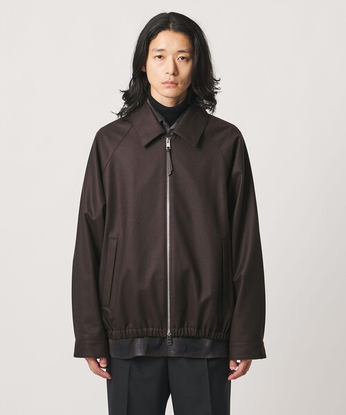 Mackintosh（マッキントッシュ）の「【別注】＜MACKINTOSH＞ANCRUM/ジップアップ ブルゾン（ブルゾン・メンズ・ダークブラウン/ネイビー・38/40/36）」の3枚目の写真