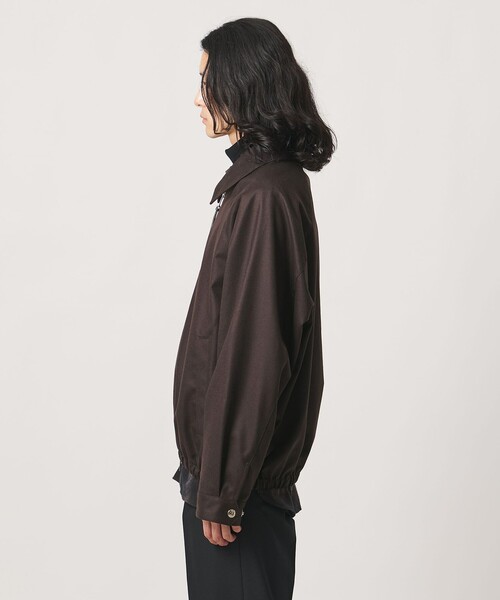 Mackintosh（マッキントッシュ）の「【別注】＜MACKINTOSH＞ANCRUM/ジップアップ ブルゾン（ブルゾン・メンズ・ダークブラウン/ネイビー・38/40/36）」の4枚目の写真