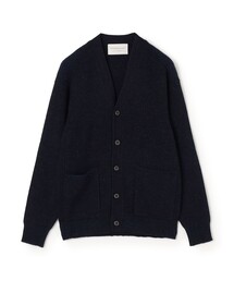 【WEB先行予約】TOMORROWLAND tricot アルパカ 片畦 Vネックカーディガン
