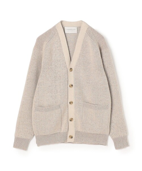 TOMORROWLAND (トゥモローランド)の「【WEB先行予約】TOMORROWLAND tricot アルパカ 片畦 Vネックカーディガン(カーディガン/ボレロ・メンズ・オフホワイト/ネイビー/テラコッタ・M/S/L)」の2枚目の写真