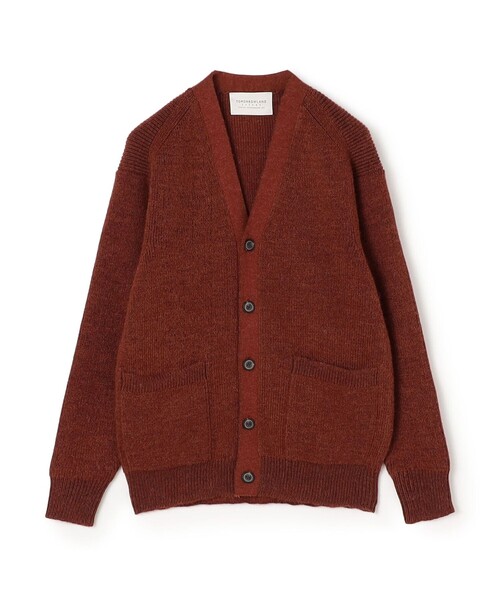 TOMORROWLAND (トゥモローランド)の「【WEB先行予約】TOMORROWLAND tricot アルパカ 片畦 Vネックカーディガン(カーディガン/ボレロ・メンズ・オフホワイト/ネイビー/テラコッタ・M/S/L)」の3枚目の写真