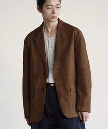 WYM LIDNM（ウィム バイ リドム）の「FAUX SUEDE TAILORED JACKET（テーラードジャケット）」