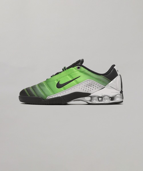 NIKE(ナイキ)の「NIKE WMNS T90 SHOX MAGIA SP FM IQ5683-300(スニーカー・レディース・グリーン・24.5cm/26.5cm/27cm/23cm/23.5cm/24cm/28cm/27.5cm/25.5cm)」の1枚目の写真