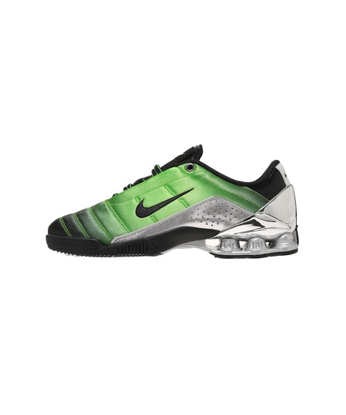 NIKE(ナイキ)の「NIKE WMNS T90 SHOX MAGIA SP FM IQ5683-300(スニーカー・レディース・グリーン・24.5cm/26.5cm/27cm/23cm/23.5cm/24cm/28cm/27.5cm/25.5cm)」の2枚目の写真