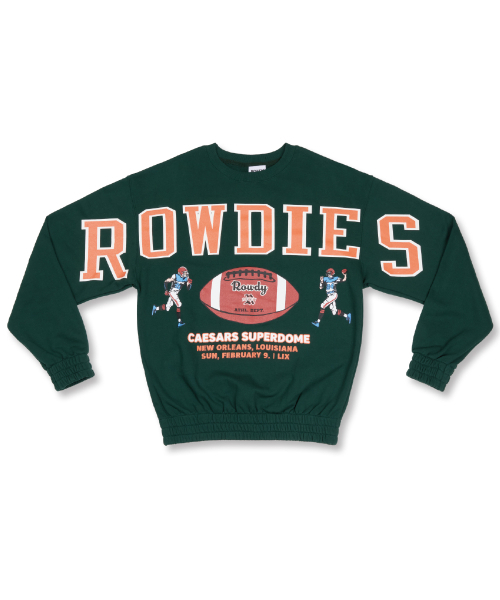 ROWDY(ラウディ)の「RAUDIS スーパーボール バンディング スウェットシャツ_フォレストグリーン(スウェット・レディース・その他・MEDIUM/LARGE/X-LARGE)」の3枚目の写真