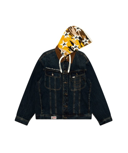 AAPE DENIM JACKET(Detachable)（デニムジャケット）｜AAPE BY A